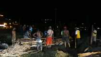 Penandatanganan Papua Damai Diawali Bakar Batu