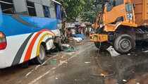 Kecelakaan Bus dan Truk di Bogor, Tujuh Luka