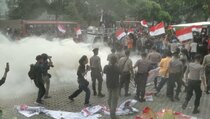 Demo Dukung Revisi UU KPK Ricuh