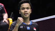 Kalahkan Chen Long, Anthony Ginting Jaga Asa