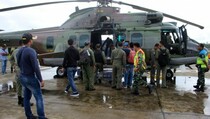 Tim SAR Temukan Puing Diduga Pesawat Twin Otter