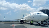 Antisipasi Korona, Garuda  Disinfeksi Pesawat