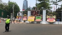 Pelantikan Presiden, Lalin di Kawasan Senayan Lengang
