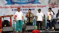 Tokoh Lintas Agama Bekasi Gelar Fun Walk