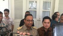 Sambangi Anies, Erick Thohir Bahas Integrasi Transportasi