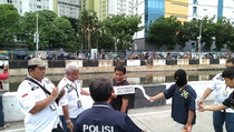 Rekonstruksi Tawuran Geng Motor di Sunter Jadi Tontonan Warga