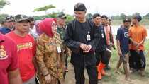 Jateng Kirim Alat Berat Atasi Banjir Grobogan