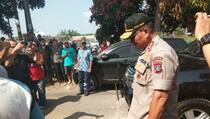 Rekonstruksi Pembunuhan Hakim, Kapolda Sumut Disambut Warga