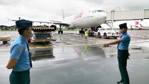 WNI yang Berhasil Dievakuasi dari Wuhan Disemprot Disinfektan
