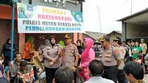 Polrestro Bekasi Kota Gelar Baksos untuk Warga Terdampak Banjir