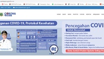 67 Titik Area Publik di Kota Serang Disemprot Disinfektan