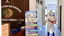 21 Pasar di Medan Disemprot Disinfektan