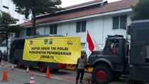 PSBB, TNI-Polri Bentuk Dapur Umum untuk Masyarakat