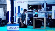 ITS dan Unair Buat Robot Sterilisasi Covid-19