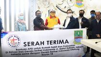 GBI Berikan Bantuan 750 Set APD kepada Pemkab Bekasi