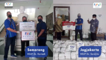 First Media Donasi 4.500 APD ke-12 RS Rujukan Covid-19