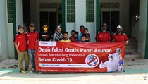Cegah Covid-19, Hi-Home Total Care Disinfeksi Gratis 30 Panti Asuhan