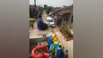 Empat RW PSKS Depok Disemprot Disinfektan