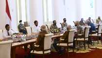 Mahfud MD Dampingi Belasan Purnawirawan TNI Bertemu Jokowi