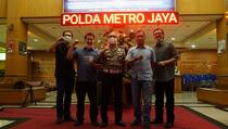 Cegah Covid-19, KIP Solution Berikan Bantuan ke Polda Metro Jaya