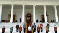 Tim Kajian Pangan Lemhannas Bertemu Jokowi
