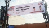 Relawan Jokowi Gencarkan Sosialisasi Protokol Kesehatan dan Menangkan Bobby-Aulia di Pilkada Medan