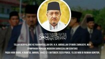 KH Abdullah Syukri Zarkasyi, Pimpinan Ponpes Gontor Wafat