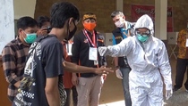 KPU Solo Gelar Simulasi Pilkada Tangani Pasien Isolasi Mandiri