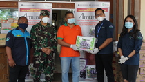 Enesis Salurkan Amunizer dan Antis kepada RSUD Wangaya