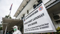 Baru Beroperasi, Tempat Tidur RS Lapangan Kota Bogor Tinggal 10 Unit