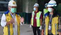 Tinjau Renovasi Gedung Sarinah, Basuki Tekankan Estetika Bangunan
