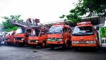 Pemprov Sulsel Terima 13 Unit Ambulans dan Damkar