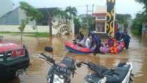 Sungai Cileungsi Meluap, Beberapa Wilayah di Bogor Terendam Banjir
