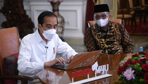 Presiden Jokowi Lapor SPT Pajak Penghasilan secara Daring