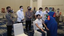 Polri Gelar Vaksinasi Covid-19 untuk 2.282 Purnawirawan