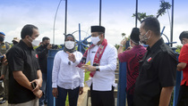 JGC Serahkan Sodetan Kanal Banjir Timur ke Pemprov DKI