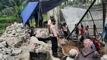 Bendungan di Cianjur Jebol