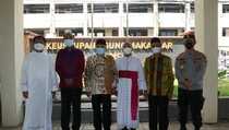 Kunjungi Gereja Katedral Makassar, Ketua PBNU: Jangan Takut, Tetap Perkuat Toleransi