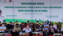 Gubernur Kaltim Apresiasi Fasilitas Mini Ranch Jayatama