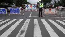 Hutama Karya dan Kepolisian Lakukan Penyekatan di Jalan Tol Pekanbaru–Dumai