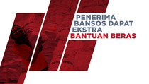Penerima Bansos Dapat Ekstra Bantuan Beras