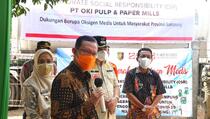 Lampung Dapatkan Bantuan Oksigen Cair dari Sinar Mas