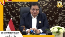 Airlangga Hartarto: Krisis Pandemi Masih Jadi Ujian Negara Demokrasi