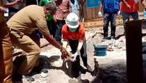 Pembangunan Rumah Layak untuk Korban Badai Seroja Dimulai