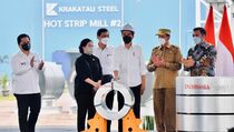Resmikan Pabrik Hot Strip Mill 2, Jokowi: Hanya Ada 2 di Dunia