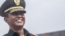 Panglima TNI Jenderal Andika Sambangi dan Jajal KRI Bima Suci