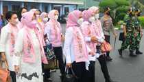Iriana Jokowi Senang Vaksinasi Anak Berjalan Lancar di Bandung