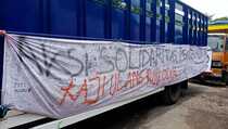 Sopir Truk di Banyuwangi Demo Tolak Aturan Zero Odol