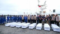 8 Jenazah WNI Korban Kapal Tenggelam di Johor Dipulangkan