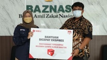 Gandeng Baznas, SiCepat Ekspres Bantu Korban Gempa Banten